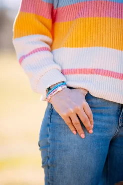 Blue Lagoon Shell Bracelet