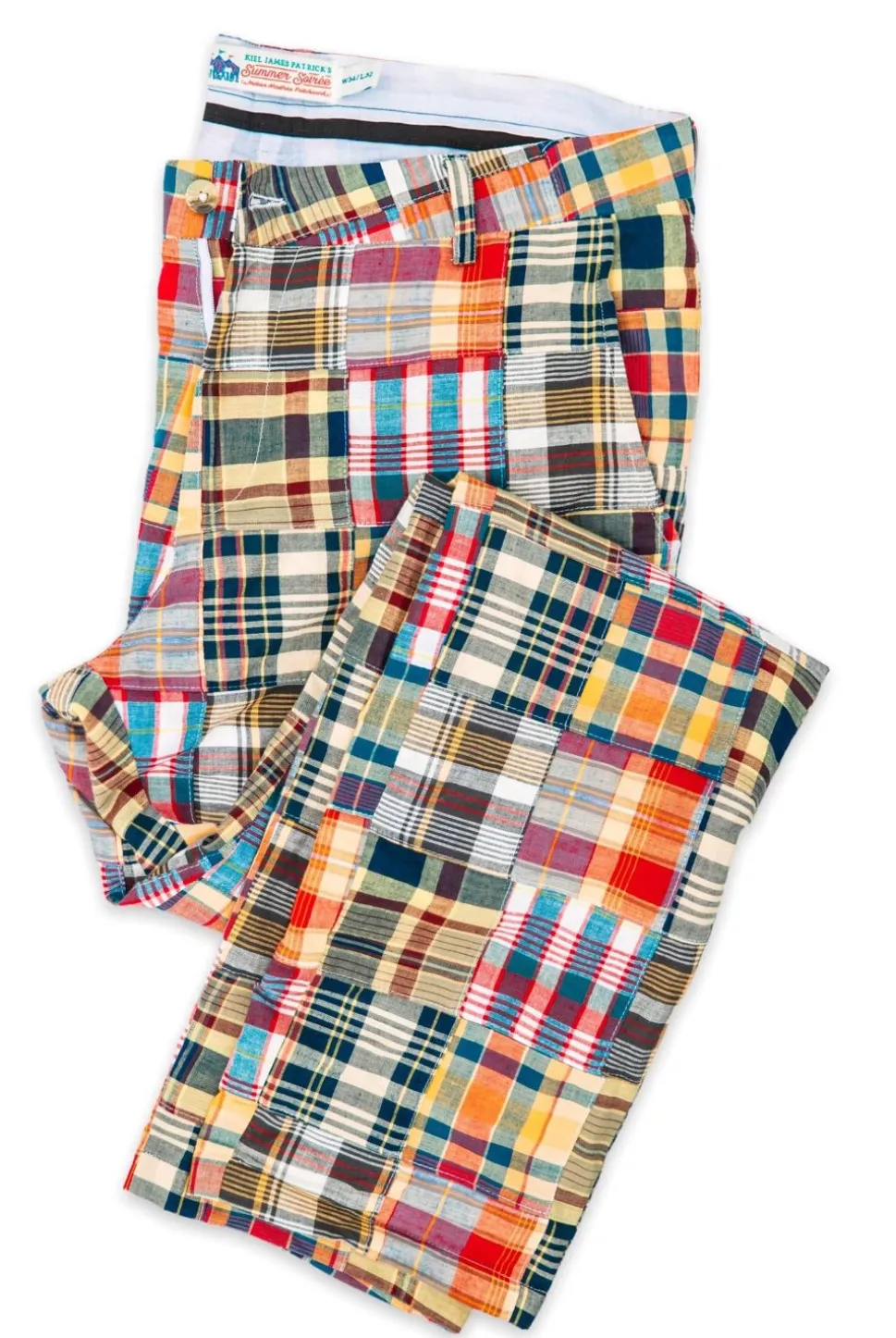 Hyannis Patchwork Madras Pants