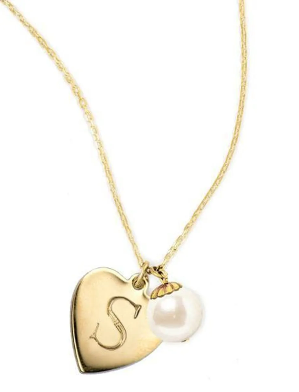 I Heart Pearls Gold
