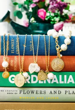 Mother Pearl Drop Necklace