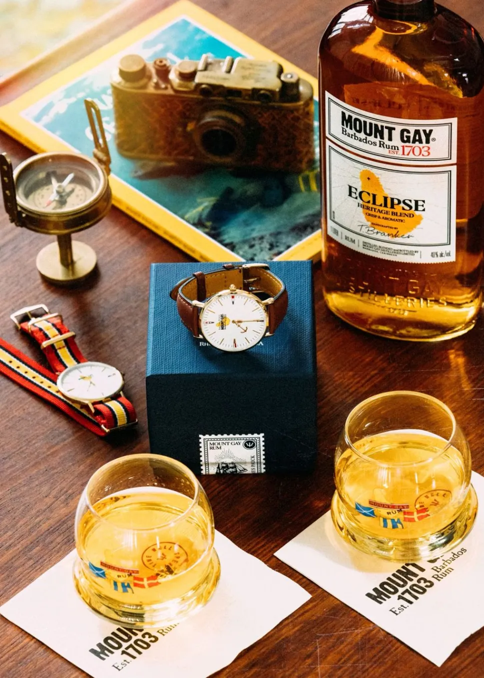 Mount Gay Rum Red Cap Adventurer Timepiece