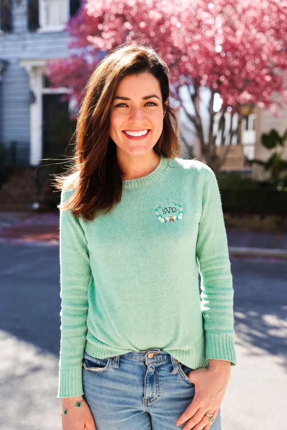 The Garden Bee Sweater