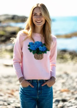 The Hydrangea Basket Sweater
